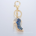 Wholesale Creative High-heeled Shoes Keychain Metal Pendant Promotional Gift